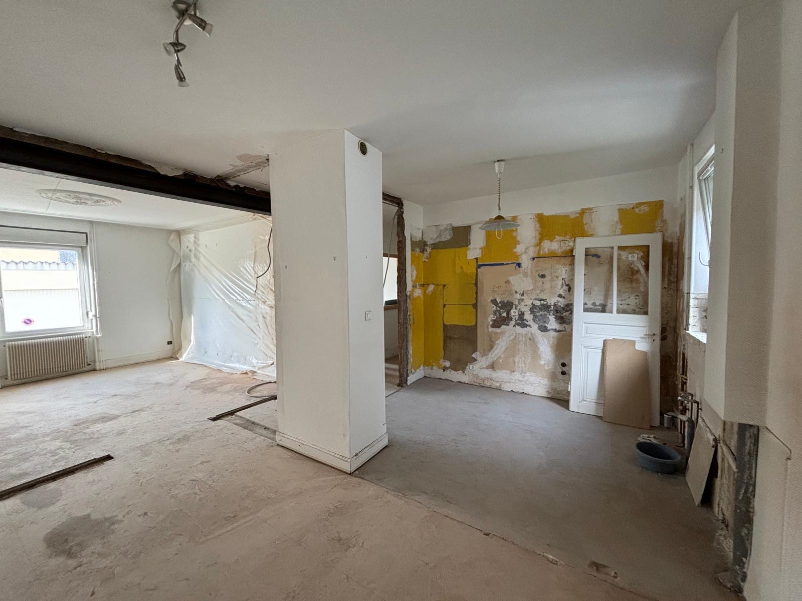 Rénovation d&#8217;un séjour à Riedisheim Montbéliard 0